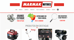 Desktop Screenshot of marmak.com.br