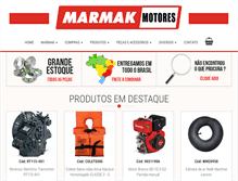 Tablet Screenshot of marmak.com.br